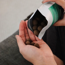 Load image into Gallery viewer, COCOVA Cheeky Hazel 68% Dark Chocolate Coated Hazelnuts