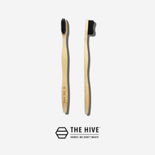 Load image into Gallery viewer, The Hive Bamboo Toothbrush