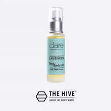Load image into Gallery viewer, Claire Organics Lavender Face & Body Oil - Thehivebulkfoods