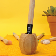 Load image into Gallery viewer, The Hive's Bamboo Toothbrush Holder - Thehivebulkfoods