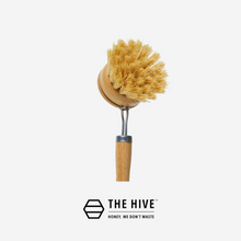 Load image into Gallery viewer, The Hive Bamboo Dishwashing Brush