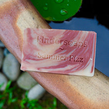 Load image into Gallery viewer, Kinder Soaps Summer Fizz Soap Bar (110g) - Thehivebulkfoods
