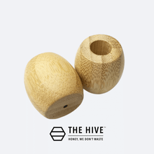 Load image into Gallery viewer, The Hive&#39;s Bamboo Toothbrush Holder - Thehivebulkfoods
