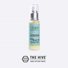 Load image into Gallery viewer, Claire Organics Lavender Face &amp; Body Oil - Thehivebulkfoods
