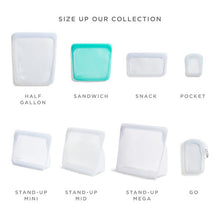 Load image into Gallery viewer, Stasher Reusable Silicone Sandwich Bag - Thehivebulkfoods
