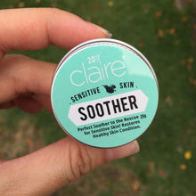 Load image into Gallery viewer, Claire organics soother for sensitive skin. Restores healthy skin condition. Shop online at the Hive Bulk foods, largest zero waste shop in Malaysia and Singapore.
